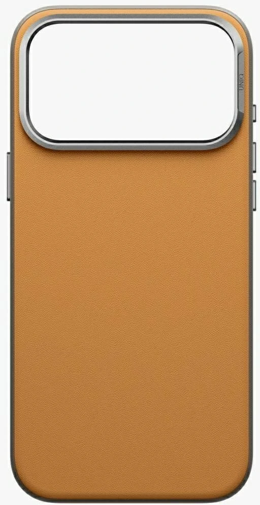 Dėklas UNIQ Lyden DS, skirtas iPhone 18 Pro Max / 17 Pro Max, Magclick įkrovimas, smėlio spalvos