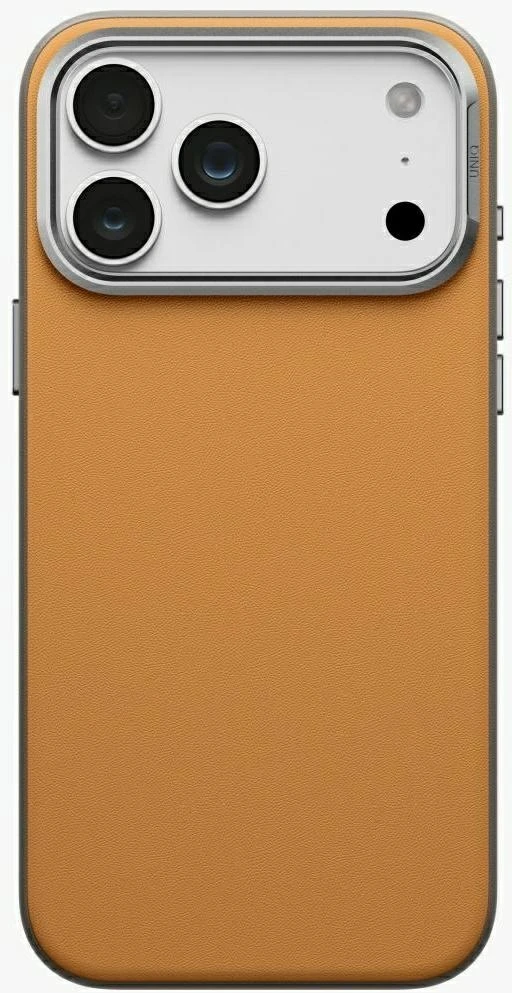 Dėklas UNIQ Lyden DS, skirtas iPhone 18 Pro Max / 17 Pro Max, Magclick įkrovimas, smėlio spalvos