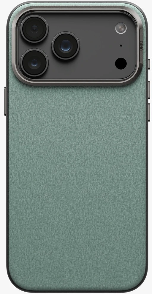 Dėklas UNIQ Lyden DS do iPhone 18 Pro Max / 17 Pro Max Magclick Charging žalia