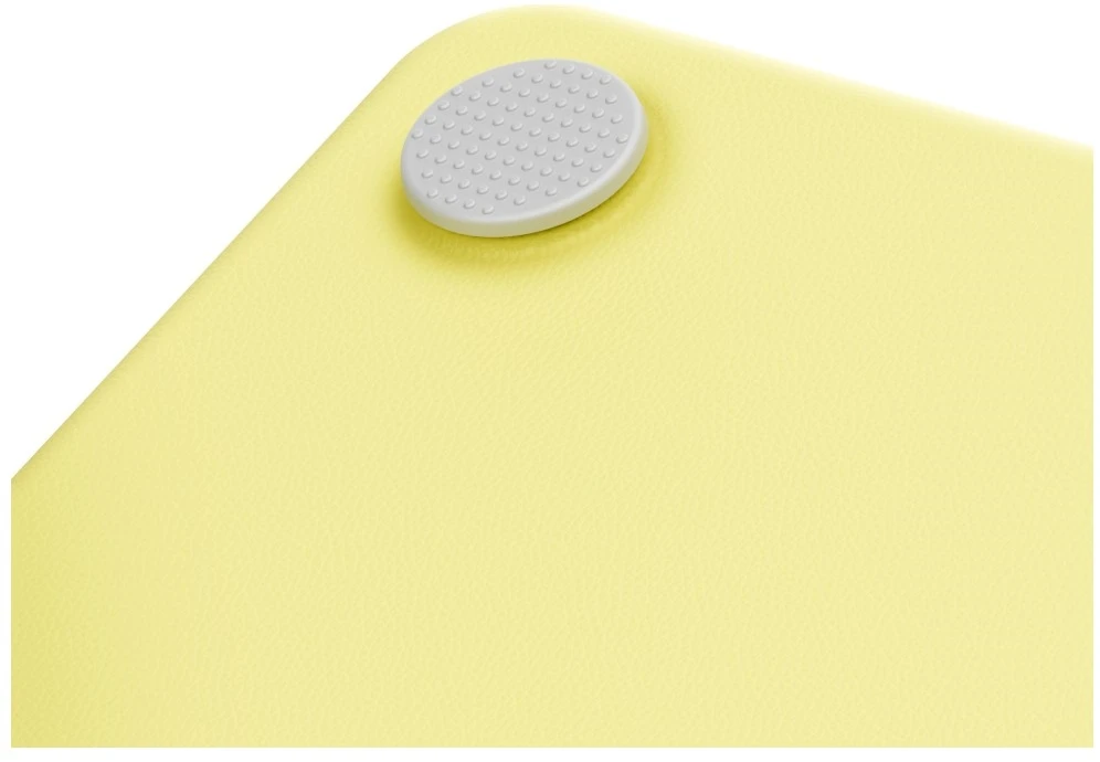 Dėklas UNIQ Lyden Versa skirtas MacBook Neo geltonos spalvos