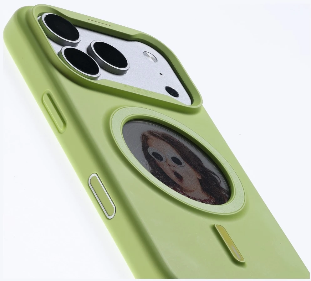 Dėklas XTREM Instant Custom E-INK skirtas iPhone 18 Pro Max/ 17 Pro Max žalias