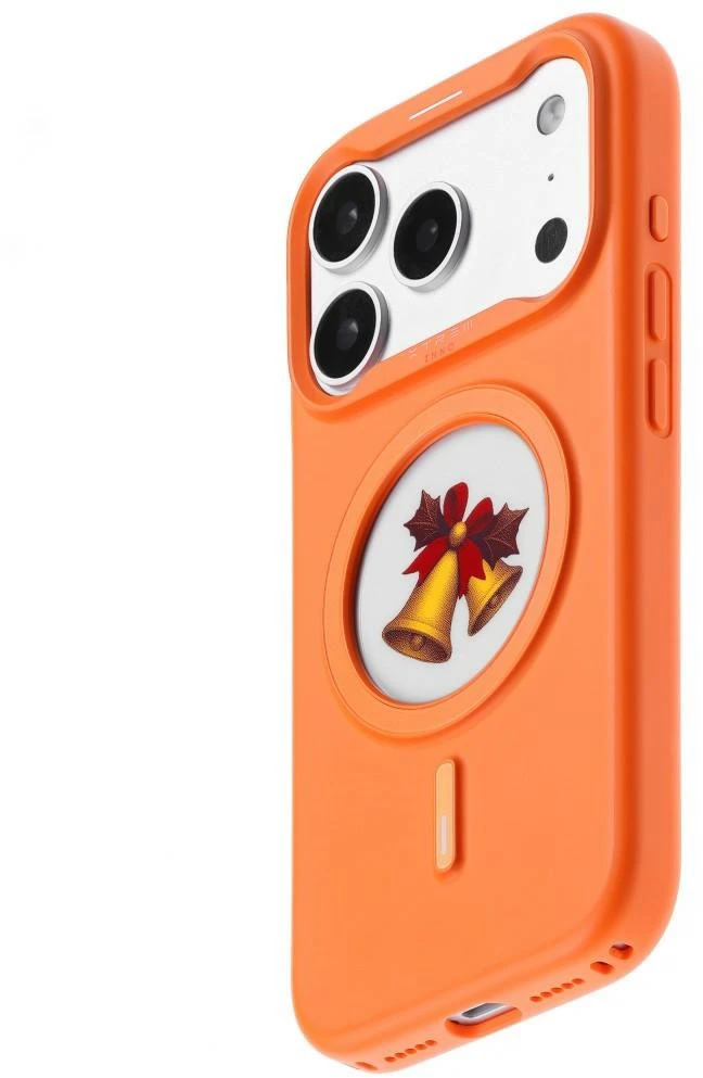 Dėklas XTREM Instant Custom E-INK skirtas iPhone 17 Pro Max oranžinis