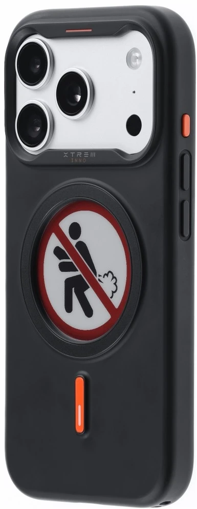 Dėklas XTREM Instant Custom E-INK skirtas iPhone 17 Pro juodas