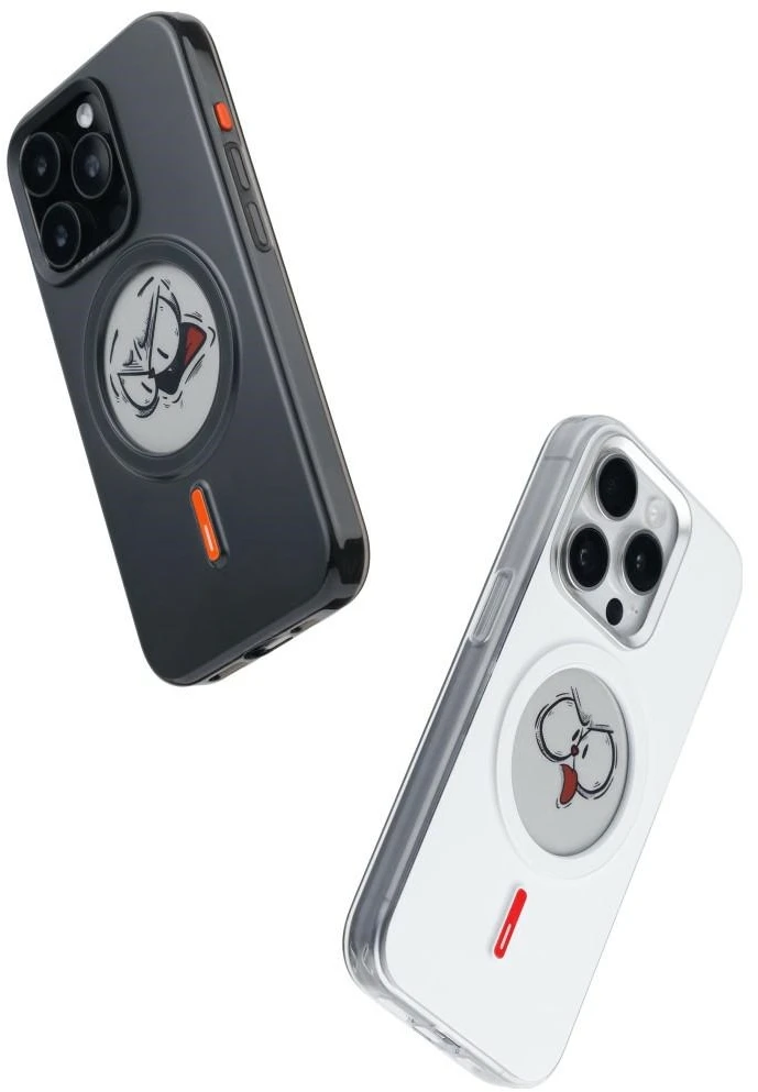 Dėklas XTREM Instant Custom E-INK, skirtas iPhone 15 Pro Max, baltas