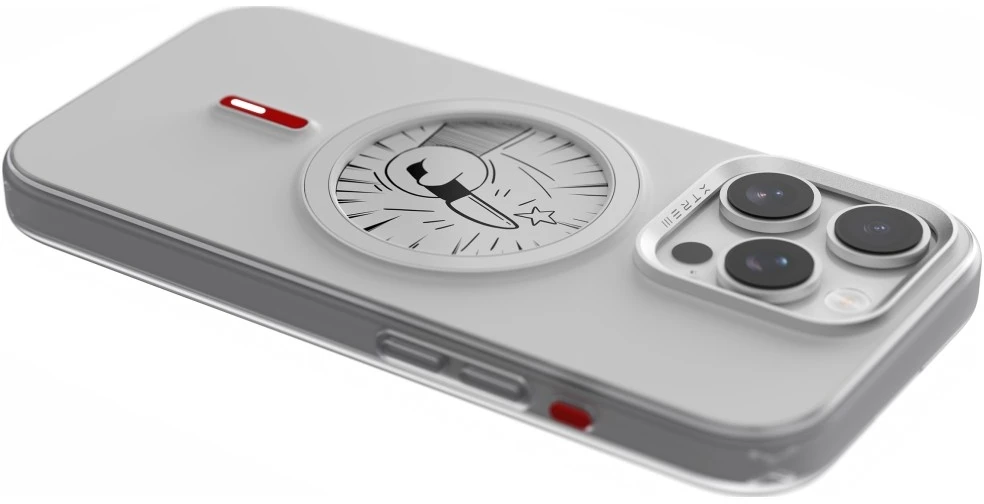 Dėklas XTREM Instant Custom E-INK skirtas iPhone 16 Pro Max baltas