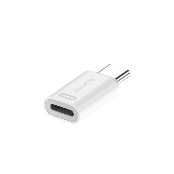 4Smarts Adapteris Lightning to USB-C PD 27W 2 Pcs Set (Juodas) aprašymas - Prekės nuotrauka