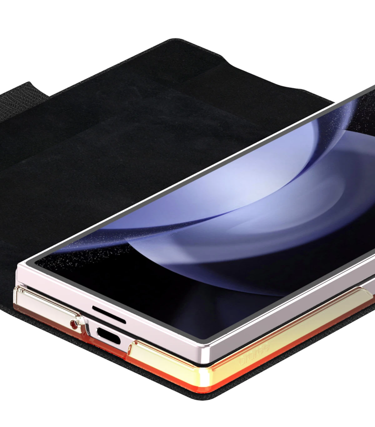 Dėklas Araree case Bonnet Diary Sam Z Fold6 juodas AR10-02033A aprašymas - Prekės nuotrauka