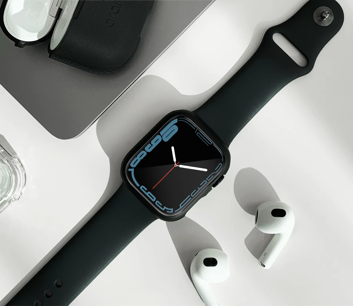 Araree etui Aero Apple Watch 41mmczarny/juodas AR20-01461A aprašymas - Prekės nuotrauka
