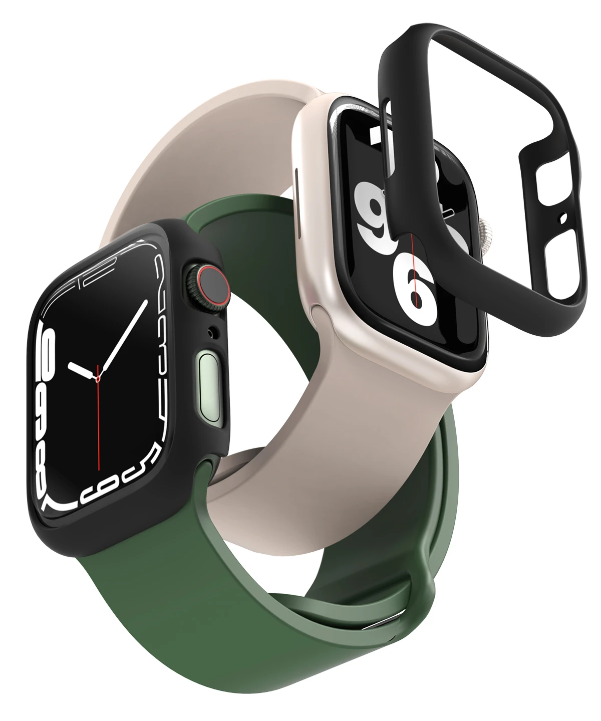 Araree etui Aero Apple Watch 41mmczarny/juodas AR20-01461A aprašymas - Prekės nuotrauka