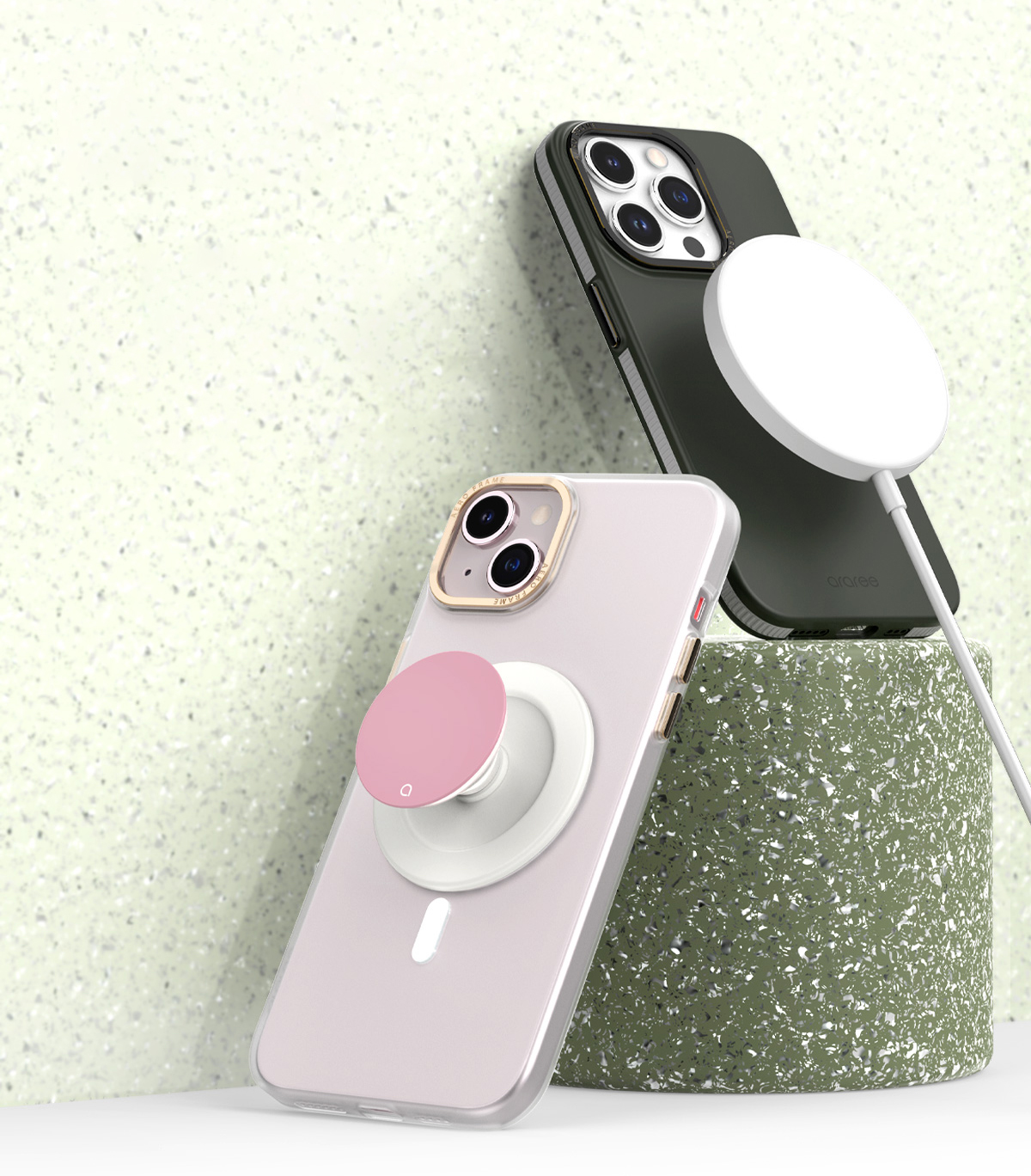 Araree etui Aero Frame iPhone 15 Pro Max6.7