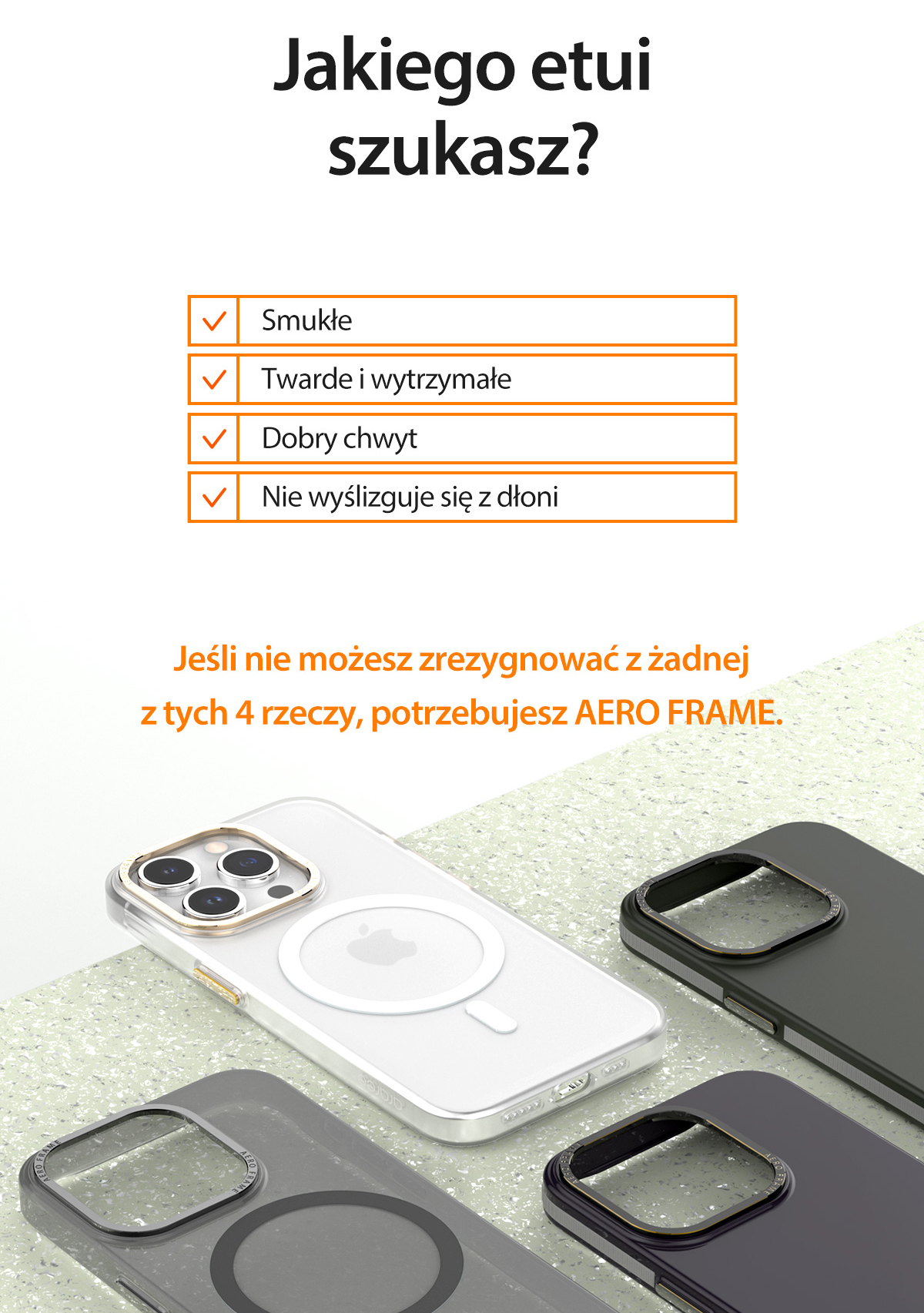 Araree etui Aero Frame iPhone 15 Pro6.1