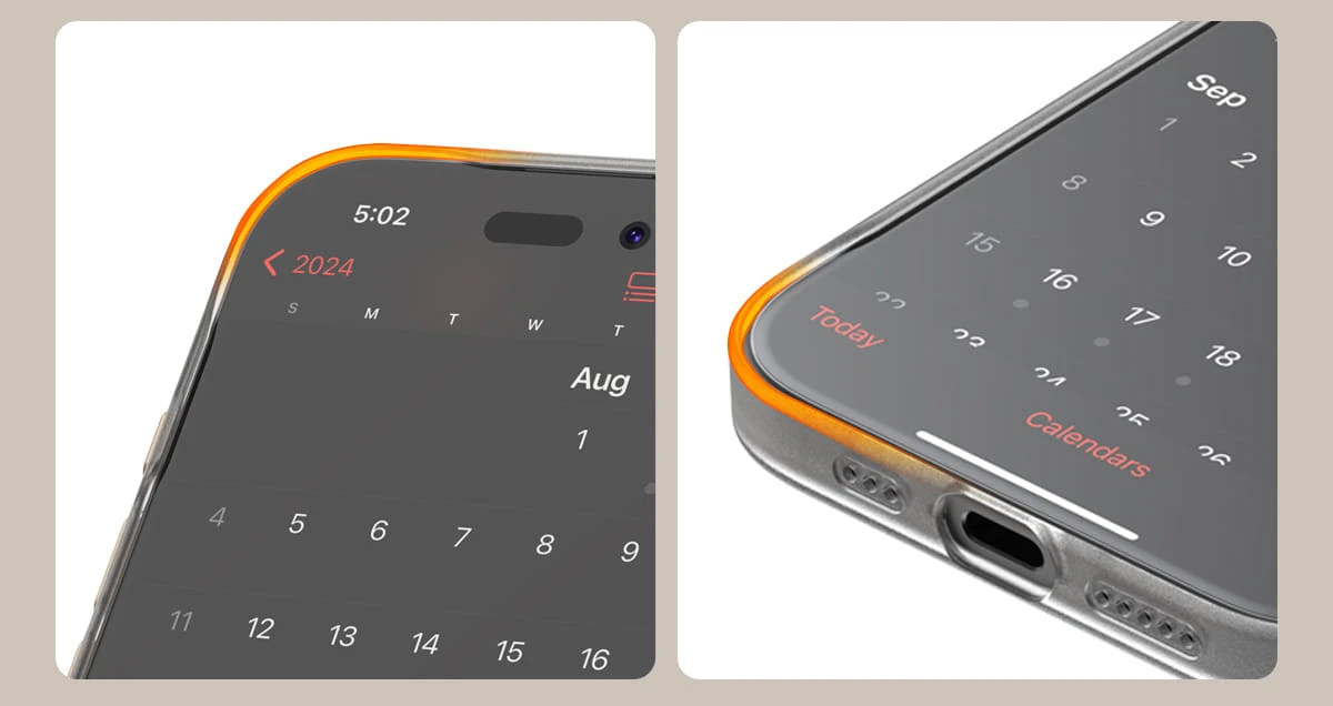 Dėklas Araree etui Aero Frame iPhone 16 6.1