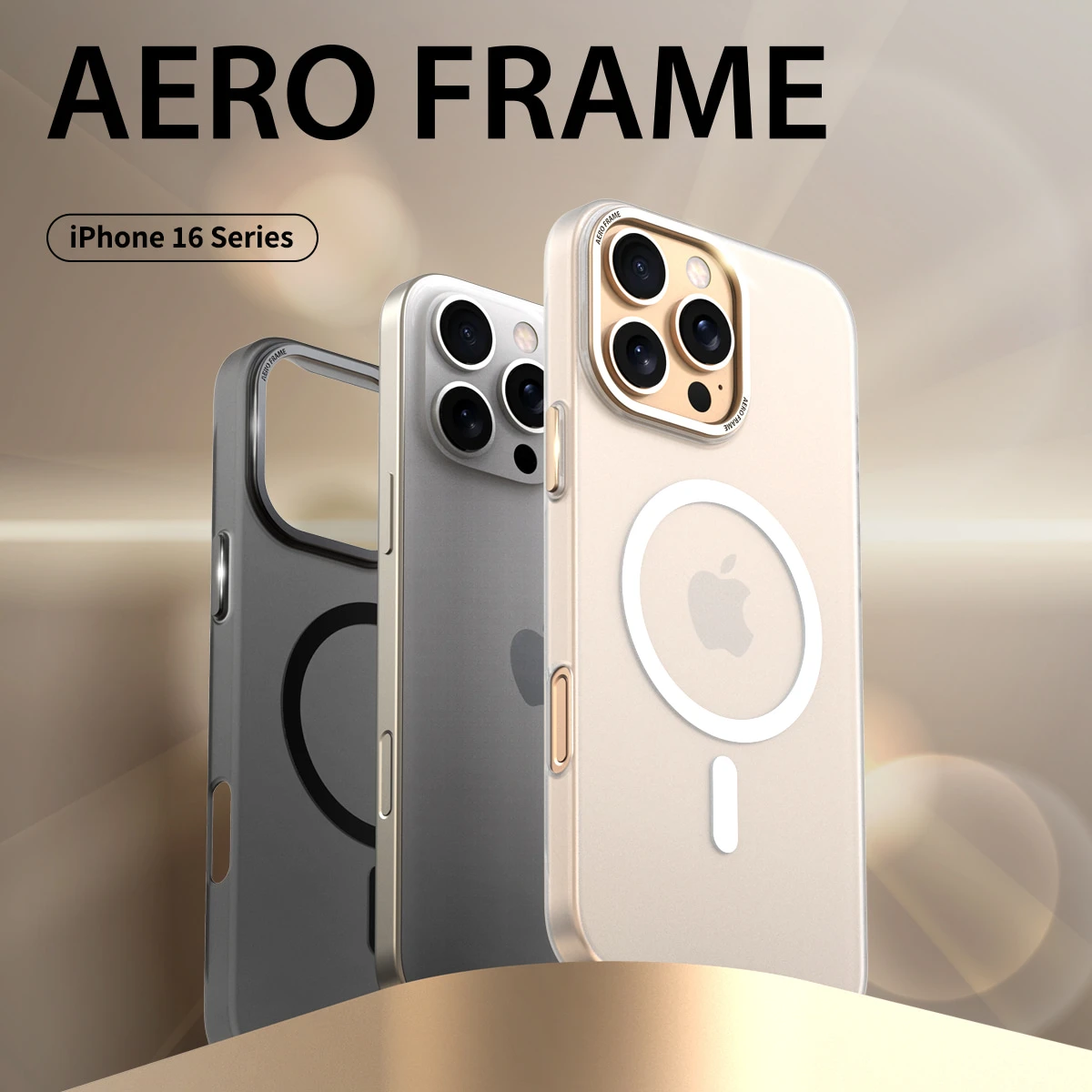 Dėklas Araree etui Aero Frame iPhone 16 Pro Max6.9