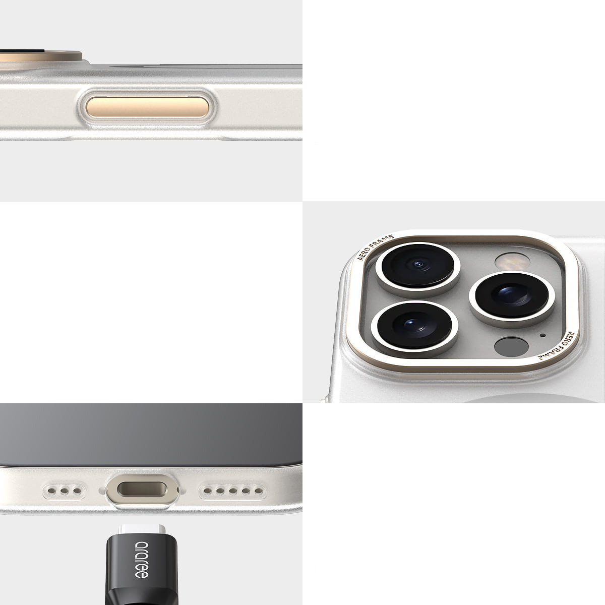 „Araree etui Aero Frame iPhone 16 Pro 6.3“ skaidrus matinis dėklas AR20-02121B aprašymas - Prekės nuotrauka „Araree etui Aero Frame iPhone 16 Pro 6.3“ skaidrus matinis dėklas AR20-02121B aprašymas - Prekės nuotrauka