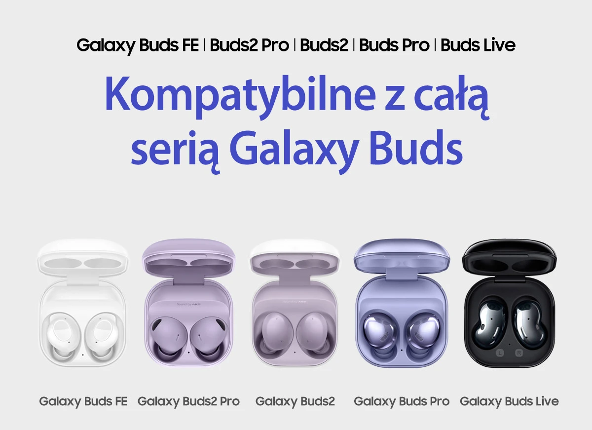 Araree etui Bean Sam Galaxy Buds Live /Pro / Fe juoda/juodas AR20-01298E aprašymas - Prekės nuotrauka