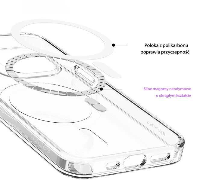 „Araree Duple M“ iPhone 14 / 15 / 136.1 colio dėklas, skaidrus AR20-01541A aprašymas - Prekės nuotrauka