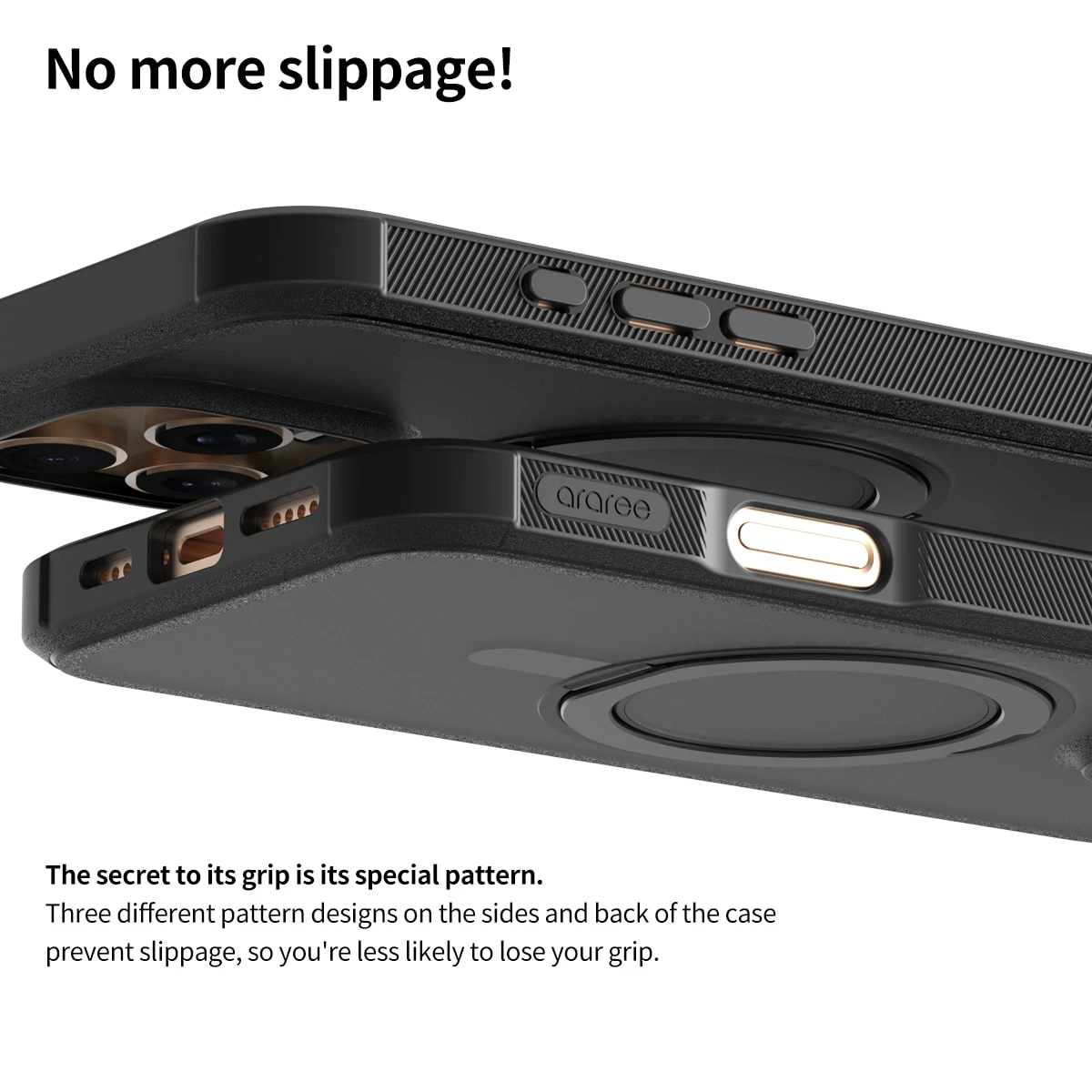 Dėklas Araree etui Duple M Stand iPhone 16 Pro Max 6.9