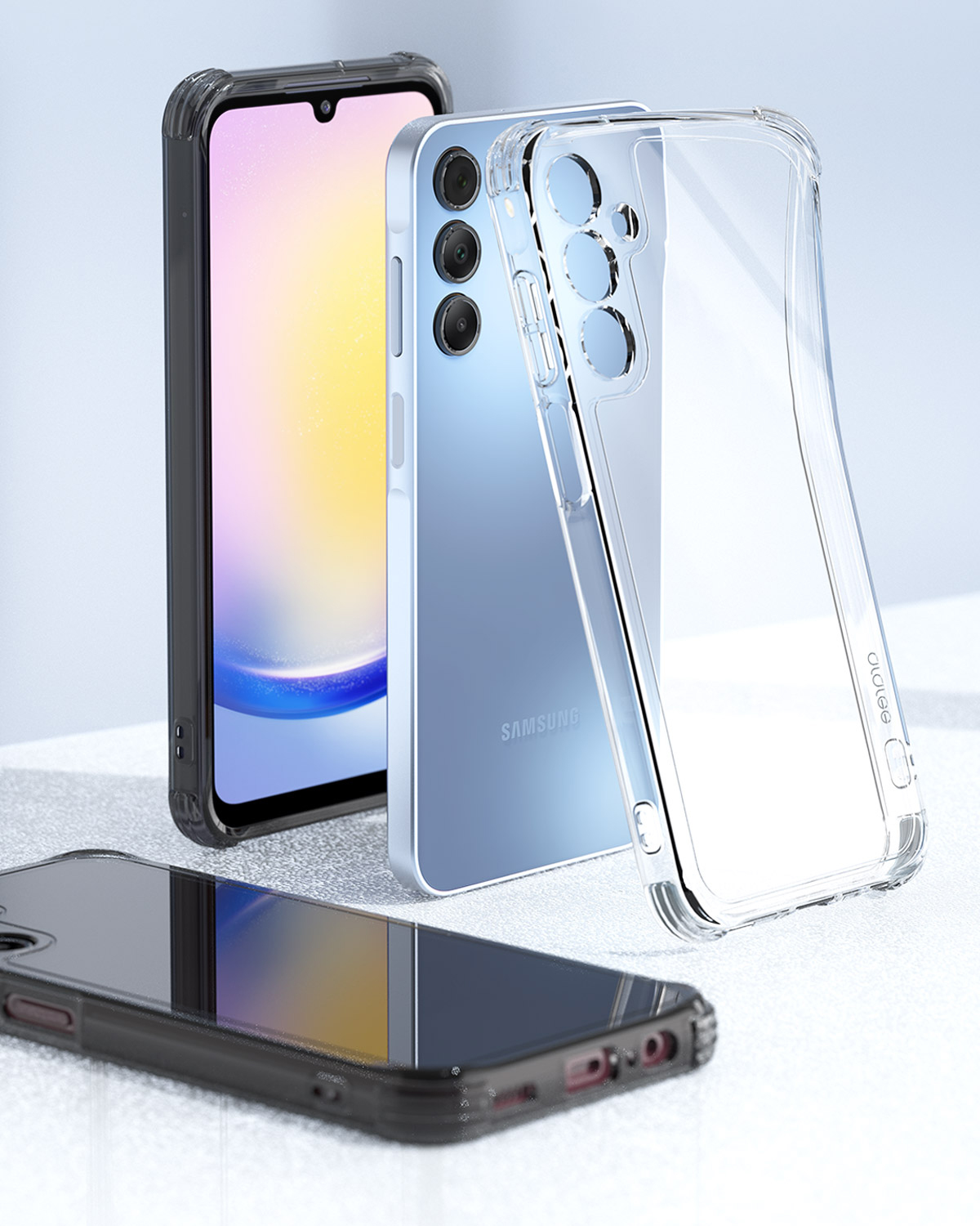 Dėklas Araree „Flexield Sam A15 A155 / A155G A156“ dymny/skaidrūs batai AR20-01901B aprašymas - Prekės nuotrauka Dėklas Araree „Flexield Sam A15 A155 / A155G A156“ dymny/skaidrūs batai AR20-01901B aprašymas - Prekės nuotrauka