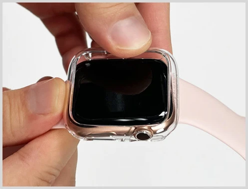 Araree etui Nukin Apple Watch 41mmprzeźroczysty/clear AR20-01431A aprašymas - Prekės nuotrauka