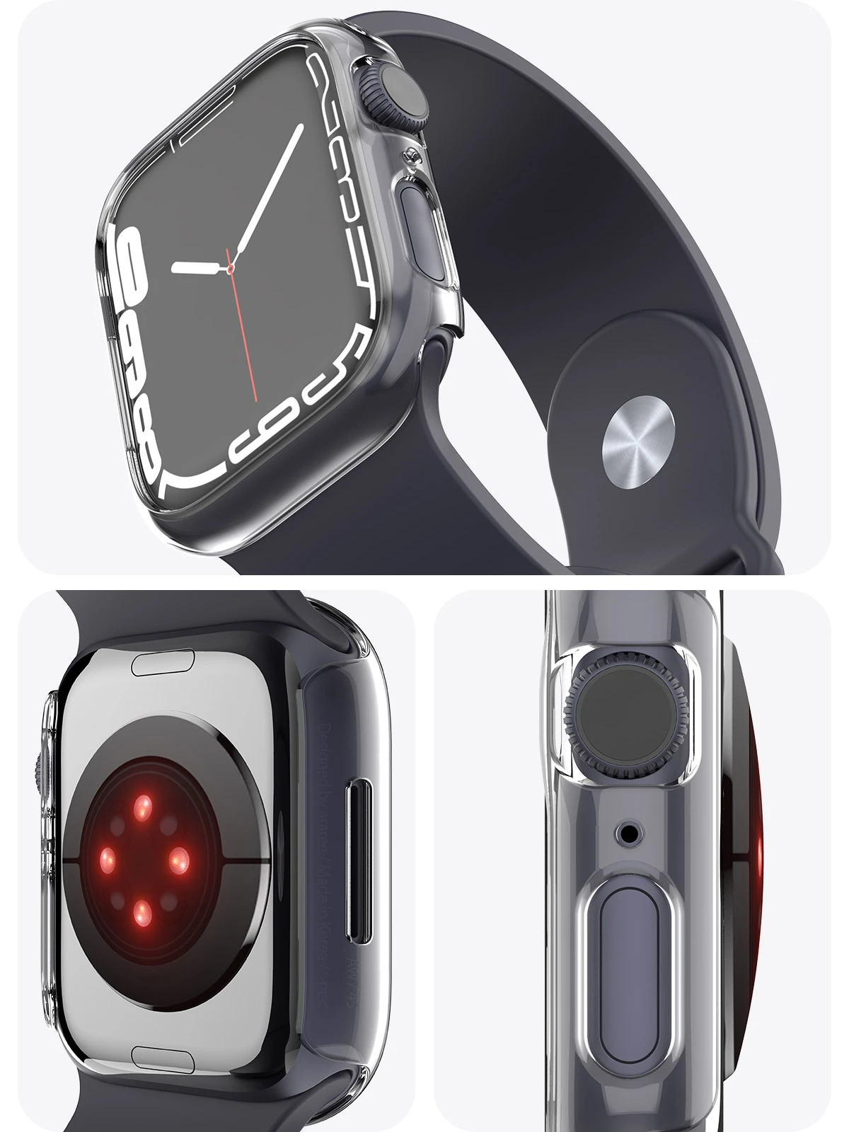 Araree etui Nukin Apple Watch 41mmprzeźroczysty/clear AR20-01431A aprašymas - Prekės nuotrauka