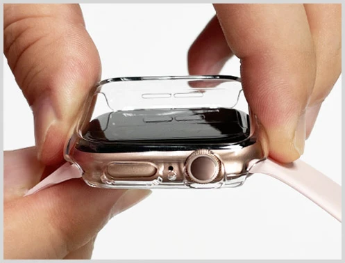Araree etui Nukin Apple Watch 41mmprzeźroczysty/clear AR20-01431A aprašymas - Prekės nuotrauka