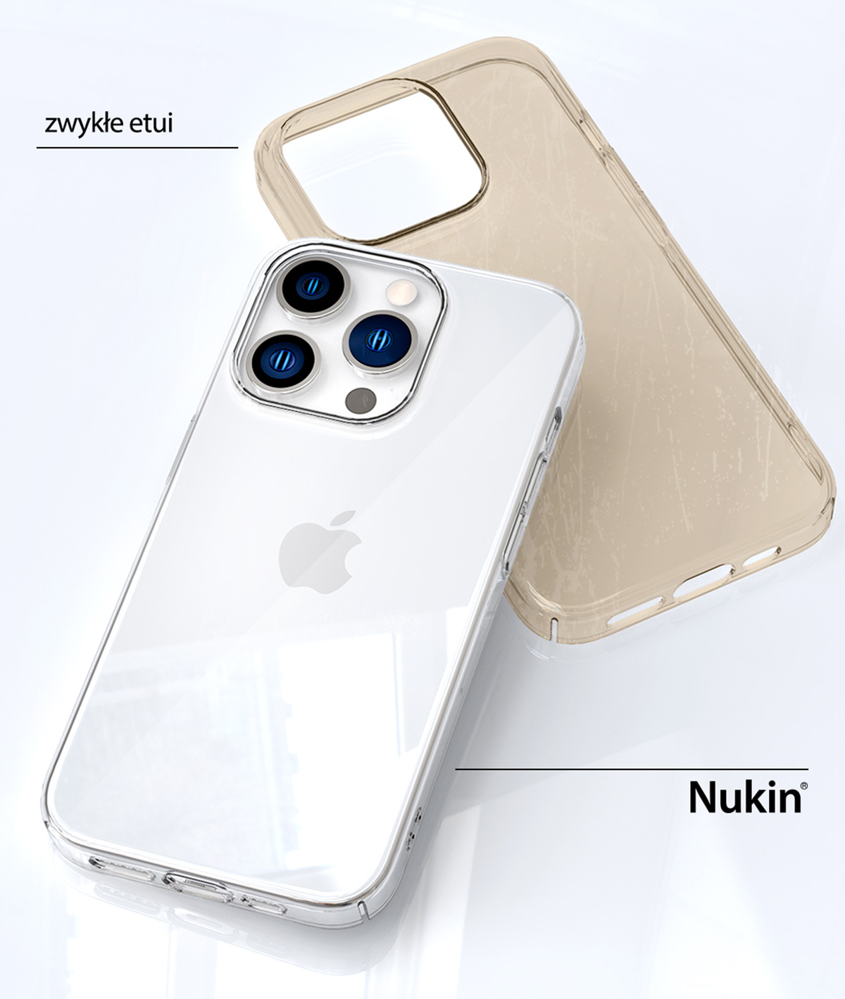 „Araree Nukin“ skaidrus „iPhone 15 Plus / 14Plus 6.7“ dėklas AR20-01836A aprašymas - Prekės nuotrauka „Araree Nukin“ skaidrus „iPhone 15 Plus / 14Plus 6.7“ dėklas AR20-01836A aprašymas - Prekės nuotrauka