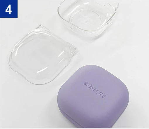 Araree etui Nukin Sam Galaxy Buds 2 Pro/ Fe przeźroczysty/clear AR20-01503C aprašymas - Prekės nuotrauka