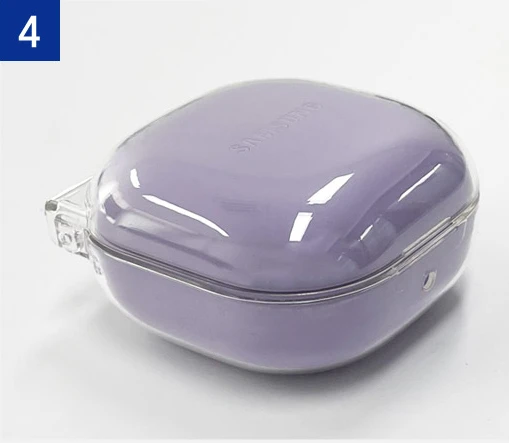Araree etui Nukin Sam Galaxy Buds 2 Pro/ Fe przeźroczysty/clear AR20-01503C aprašymas - Prekės nuotrauka