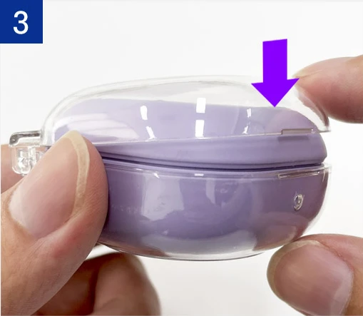 Araree etui Nukin Sam Galaxy Buds 2 Pro/ Fe przeźroczysty/clear AR20-01503C aprašymas - Prekės nuotrauka