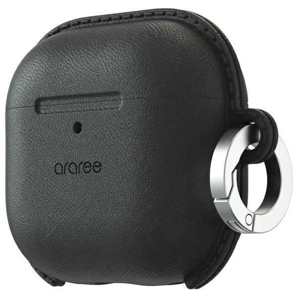 Dėklas Araree etui Pops AirPods 4 juoda/juodas AR20-02189A aprašymas - Prekės nuotrauka