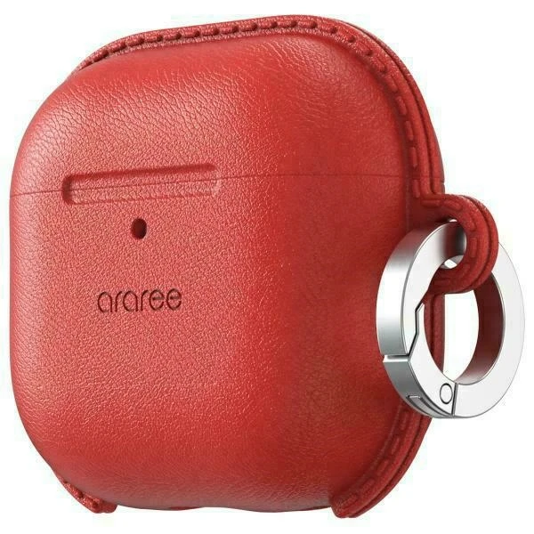 Dėklas Araree etui Pops AirPods 4 raudona/red AR20-02189D aprašymas - Prekės nuotrauka