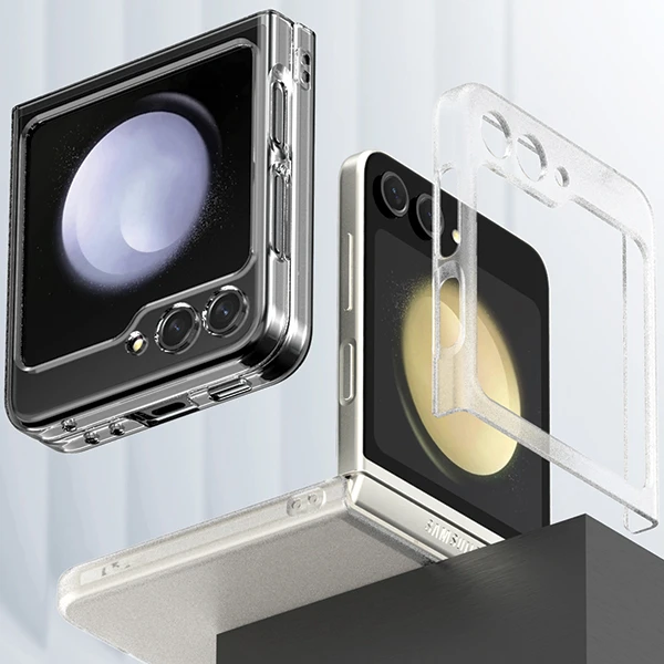 Dėklas Araree Nukin Case Sam Z Flip5 F731 clear AR20-01774A aprašymas - Prekės nuotrauka