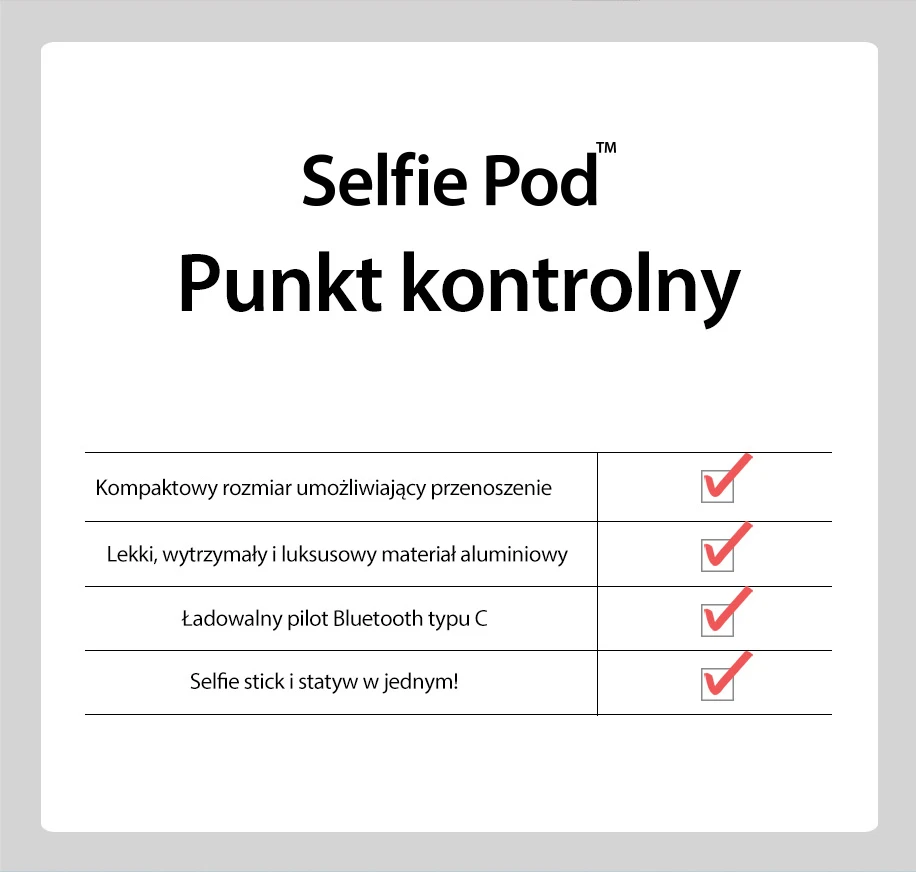 Araree Selfie Stick Bluetooth Selfie Podczarny/juodas Tripod AR60-01729A aprašymas - Prekės nuotrauka