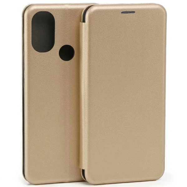 Beline Book Magnetic Moto Edge 30 dėklas telefonui aukso spalvos aprašymas - Prekės nuotrauka