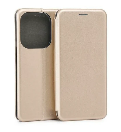 Beline Book Magnetic Tecno Spark Go 2024 dėklas telefonui aukso spalvos aprašymas - Prekės nuotrauka