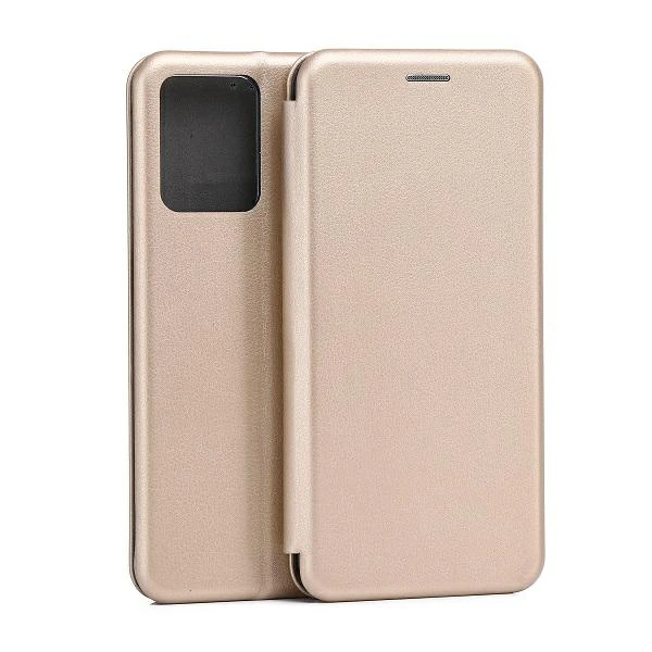 Beline Book Magnetic Xiaomi Redmi Note 12 5G dėklas telefonui aukso spalvos aprašymas - Prekės nuotrauka