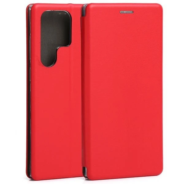Beline Book Magnetic Samsung Galaxy S23 Ultra S918 dėklas telefonui raudonos spalvos aprašymas - Prekės nuotrauka Beline Book Magnetic Samsung Galaxy S23 Ultra S918 dėklas telefonui raudonos spalvos aprašymas - Prekės nuotrauka