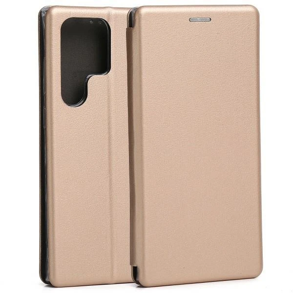 Beline Book Magnetic Samsung Galaxy S23 Ultra S918 dėklas telefonui aukso spalvos aprašymas - Prekės nuotrauka Beline Book Magnetic Samsung Galaxy S23 Ultra S918 dėklas telefonui aukso spalvos aprašymas - Prekės nuotrauka