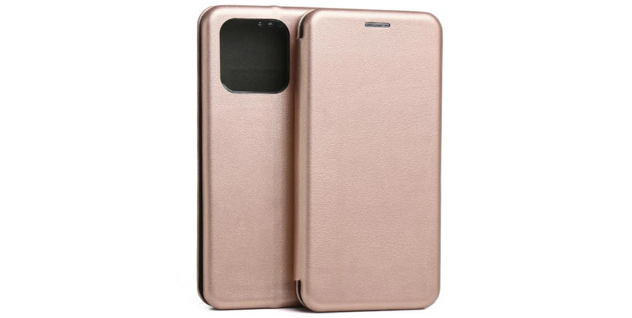Beline Book Magnetic Xiaomi 13 dėklas telefonui rožinio aukso spalvos aprašymas - Prekės nuotrauka Beline Book Magnetic Xiaomi 13 dėklas telefonui rožinio aukso spalvos aprašymas - Prekės nuotrauka