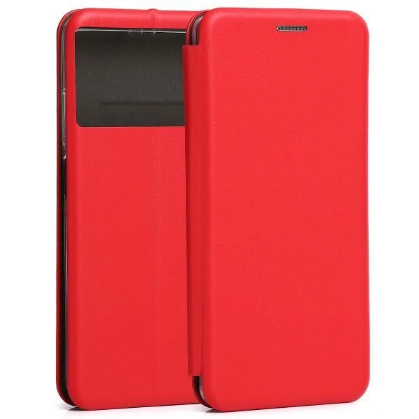 Beline Book Magnetic Xiaomi Poco M5 dėklas telefonui raudonos spalvos aprašymas - Prekės nuotrauka