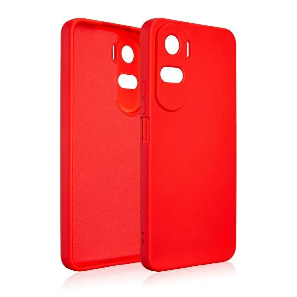 Beline Silikoninis Honor 90 Lite dėklas telefonui raudonos spalvos aprašymas - Prekės nuotrauka