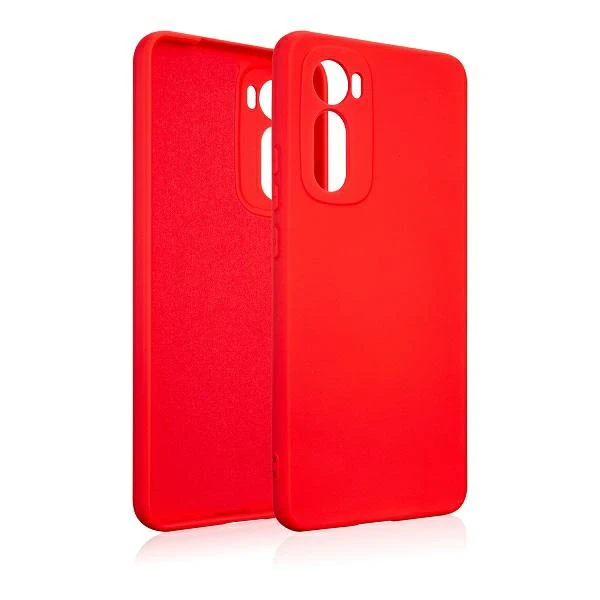 Beline Silikoninis Motorola Moto Edge 30 dėklas telefonui raudonos spalvos aprašymas - Prekės nuotrauka