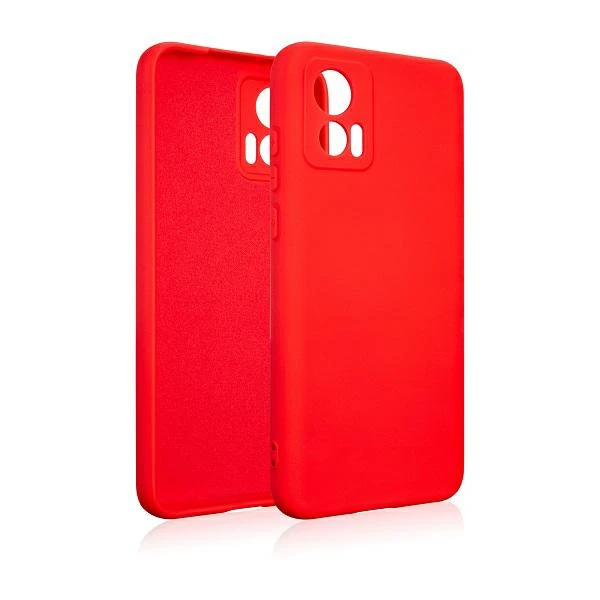 Beline Silikoninis Motorola Moto Edge 30 Neo dėklas telefonui raudonos spalvos aprašymas - Prekės nuotrauka