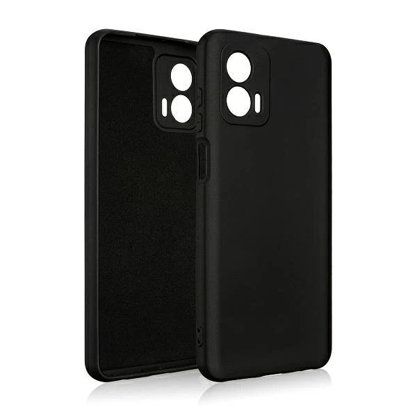 Beline Silikoninis Motorola MOTO G73 dėklas telefonui juodos spalvos aprašymas - Prekės nuotrauka