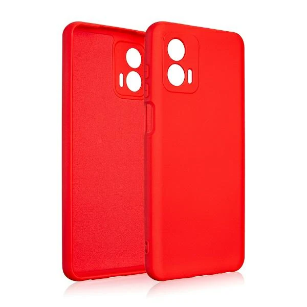 Beline Silikoninis Motorola MOTO G73 dėklas telefonui raudonos spalvos aprašymas - Prekės nuotrauka