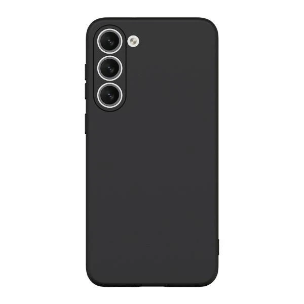 Beline silikoninis Samsung Galaxy S23 S911 dėklas telefonui juodos spalvos aprašymas - Prekės nuotrauka