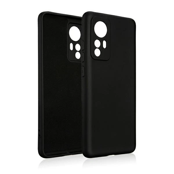 Beline Silikoninis Xiaomi 12 dėklas telefonui juodos spalvos aprašymas - Prekės nuotrauka