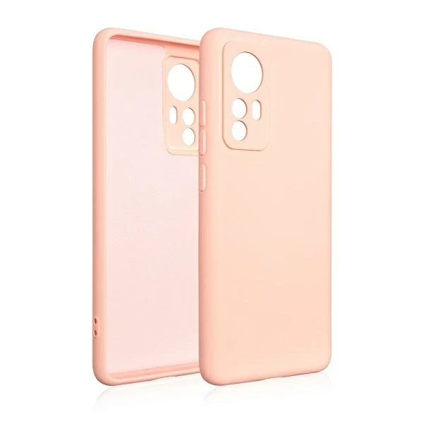 Beline Silikoninis Xiaomi 12 dėklas telefonui rožinio aukso spalvos aprašymas - Prekės nuotrauka