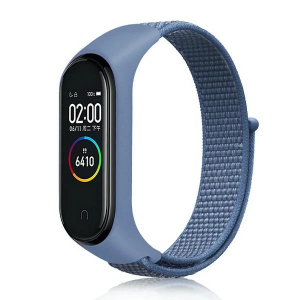 Beline apyrankė Mi Band 7/6/5/4/3 NylonLoop mėlynos spalvos aprašymas - Prekės nuotrauka Beline apyrankė Mi Band 7/6/5/4/3 NylonLoop mėlynos spalvos aprašymas - Prekės nuotrauka