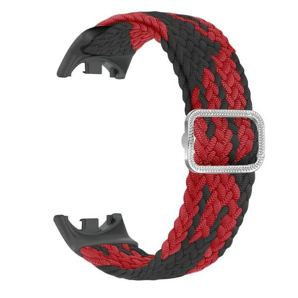 Beline apyrankė Mi Band 9/8 Nylon juodos ir raudonos spalvos aprašymas - Prekės nuotrauka Beline apyrankė Mi Band 9/8 Nylon juodos ir raudonos spalvos aprašymas - Prekės nuotrauka